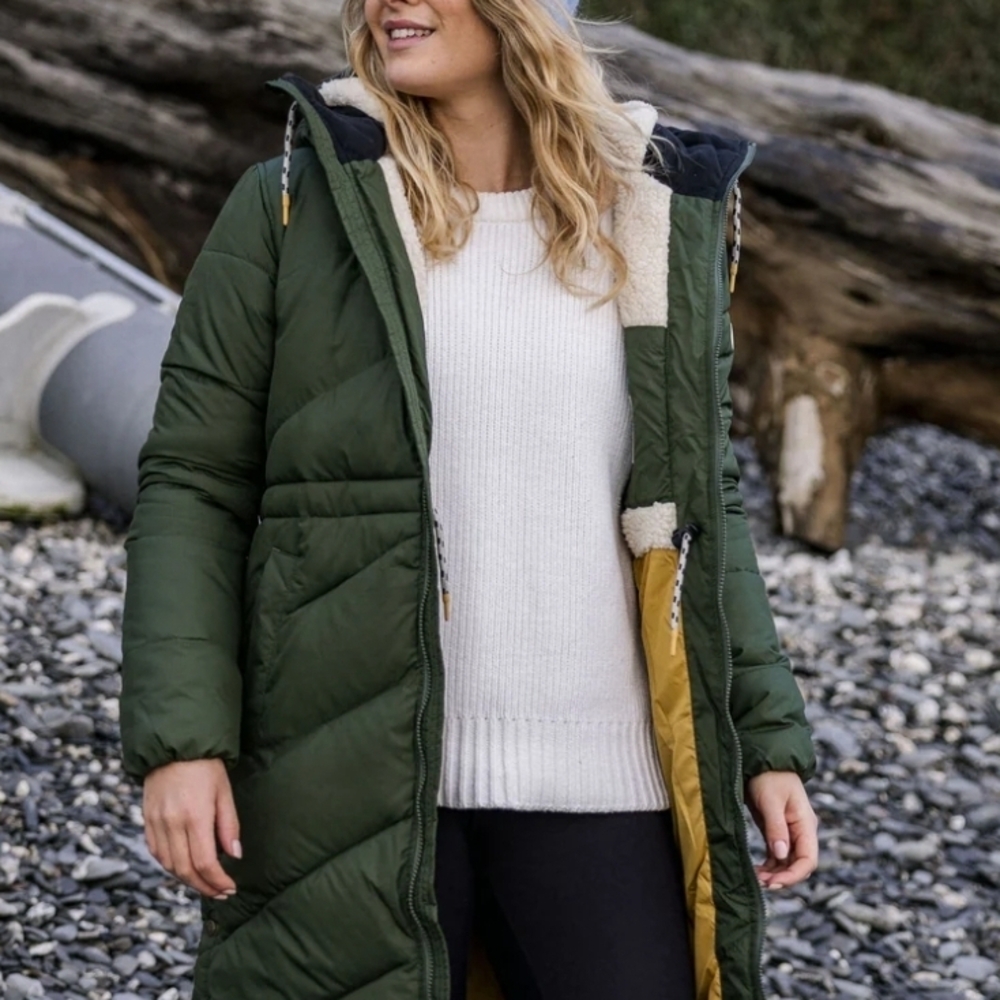 ☆☆☆ Passenger The Kinsey 2.0 ☆ Longline Insulator Parka ☆ Fir Tree Green ☆ Sz XL